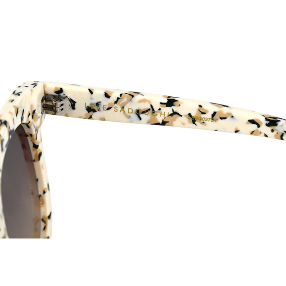 Lele Sadoughi Brooklyn Sand Terrazzo Cat-Eye Sunglasses LSSG037ST - Picture 4 of 7